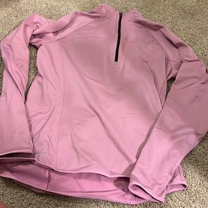 Nike purple quarter zip